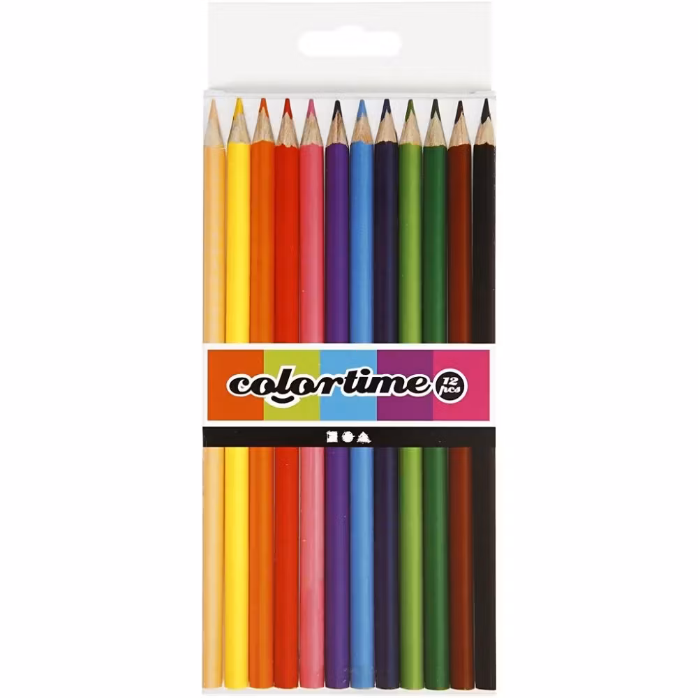 Colortime Färgpennor Förpackning