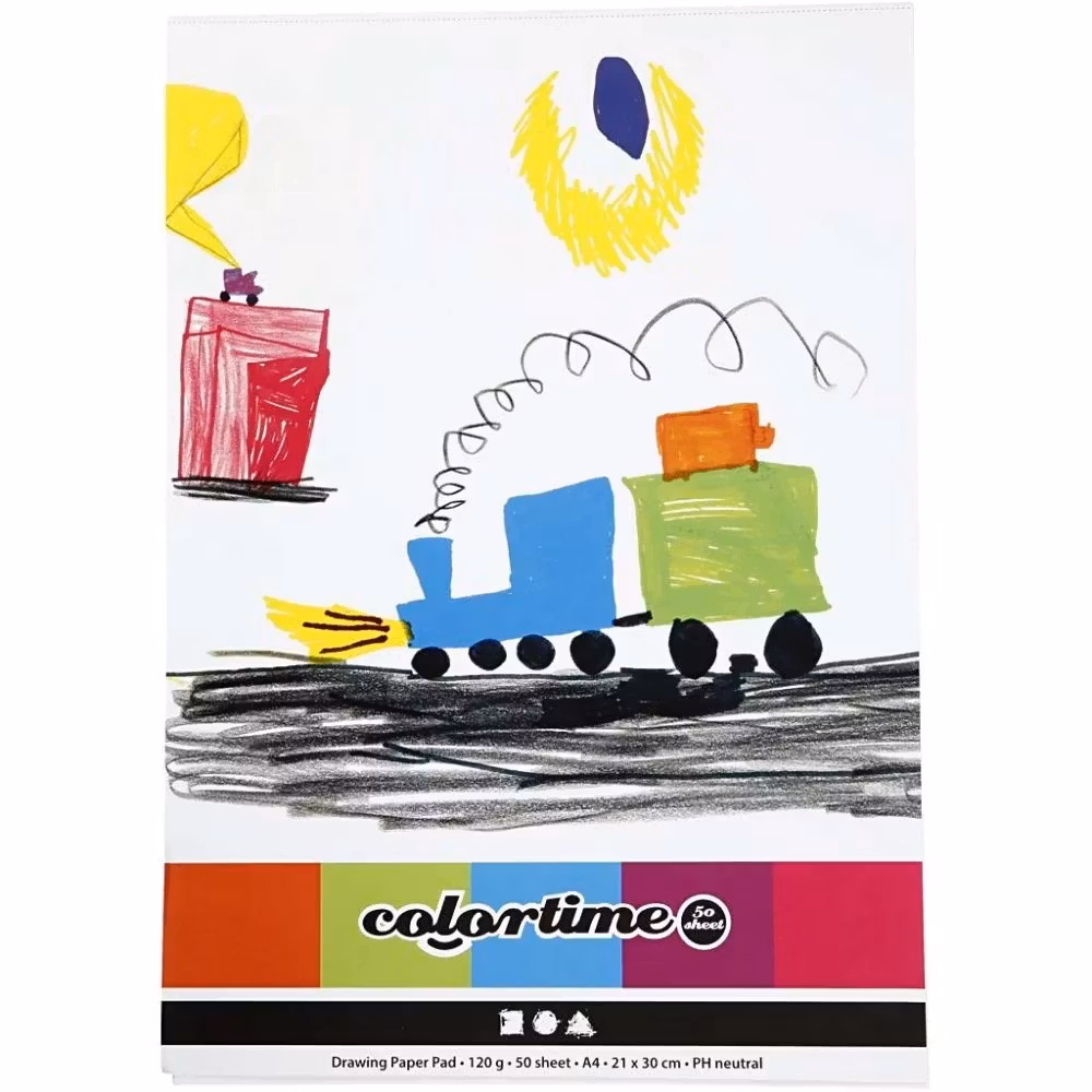 Colortime Ritblock a4 120g