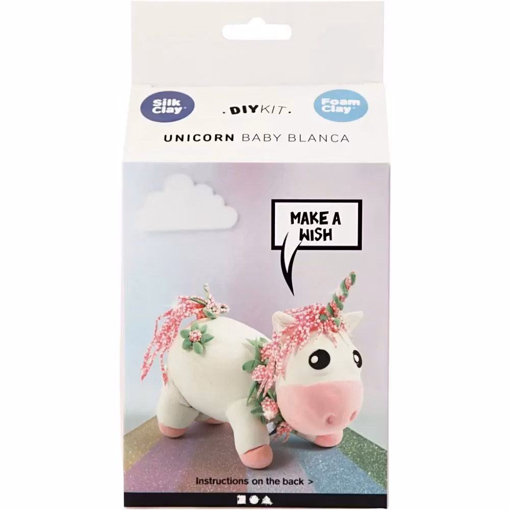 Kreativt kit - Rosa Bebisenhörning