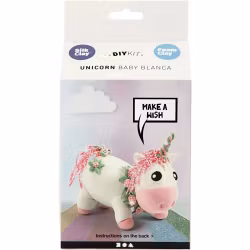 Kreativt kit - Rosa Bebisenhörning
