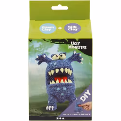 Kreativt kit - Blått Monster