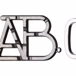 Huzzle - Cast ABC - Knep & knåp kluring i metall - Nivå: Fun