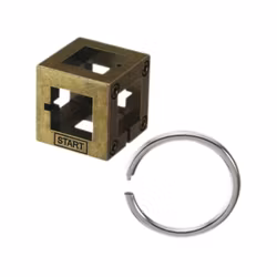 Huzzle - Cast Box - Knep & knåp kluring i metall - Nivå: Easy