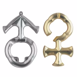 Huzzle - Cast Dolce - Knep & knåp kluring i metall - Nivå: Normal