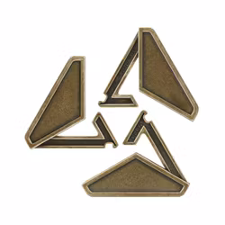 Huzzle - Cast Delta - Knep & knåp kluring i metall - Nivå: Normal