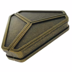 Huzzle - Cast Delta - Knep & knåp kluring i metall - Nivå: Normal