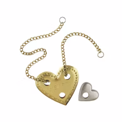 Huzzle - Cast Heart - Knep & knåp kluring i metall - Nivå: Hard