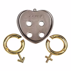 Huzzle - Cast Amour - Knep & knåp kluring i metall - Nivå: Expert