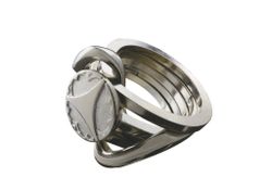 Huzzle - Cast Ring II - Knep & knåp kluring i metall - Nivå: Expert