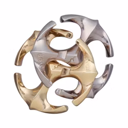 Huzzle - Cast Rotor - Knep & knåp kluring i metall - Nivå: Grand Master