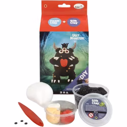 Kreativt kit - Svart Monster