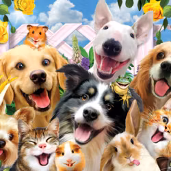 Cheatwell - Selfie Buddies - Dubbelsidigt pussel - 500 Bitar