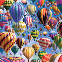 Cheatwell - Balloons - Dubbelsidigt pussel - 500 Bitar