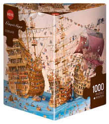 Heye - Corsair - François Ruyer - Roligt & knasigt - 1000 Bitar pussel