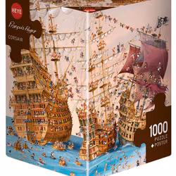 Heye - Corsair - François Ruyer - Roligt & knasigt - 1000 Bitar pussel