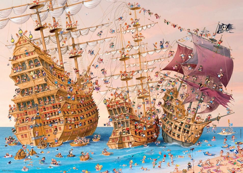 Triangular Ruyer – Corsair, 1000 Bitar pussel