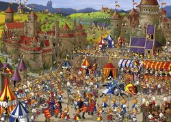 Heye - Bunny Battles - François Ruyer - 1000 Bitar pussel