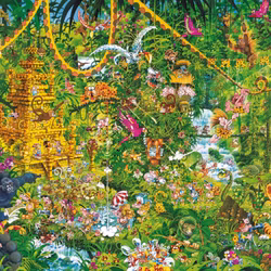 Heye - Deep Jungle - Michael Ryba - 2000 Bitar pussel