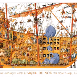 Heye - Arche Noah - Jean-Jaques Loup - 2000 Bitar pussel