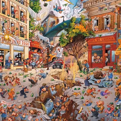 Heye - Apocalypse - Jean-Jaques Loup - 2000 Bitar pussel