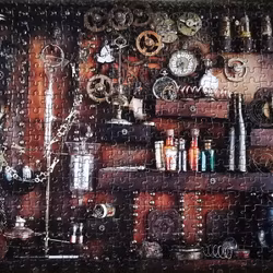 Vintage Pussel - Steam Punk - 500 Bitar pussel