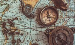 Vintage Pussel - Vintage Sea Map - 1000 Bitar pussel