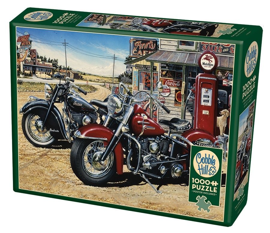 Vintage Pussel - Two For The Road, 1000 Bitar. Förpackning