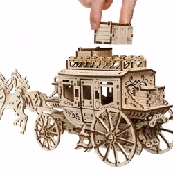 Ugears - Häst & vagn - Byggsats i trä