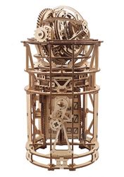 Ugears - Sky Watcher Tourbillon Table Clock - Byggsats i trä