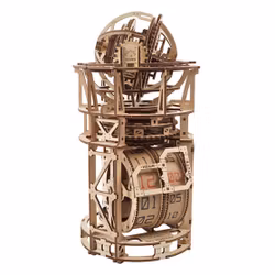 Ugears - Sky Watcher Tourbillon Table Clock - Byggsats i trä