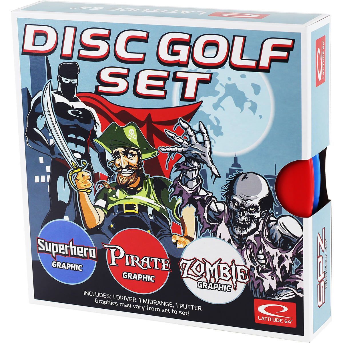 Discgolf - spz start set, förpackning