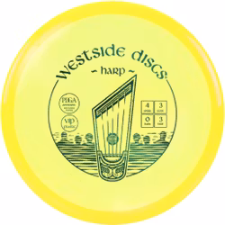 Westside Discs - VIP Harp Yellow - Putter - Discgolf