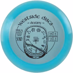 Westside Discs - VIP Destiny Turquoise - Distance Driver - Discgolf