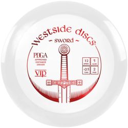 Westside Discs - VIP Sword White - Distance Driver - Discgolf