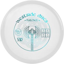 Westside Discs - VIP Hatchet White - Control Driver - Discgolf