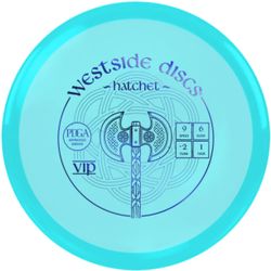 Westside Discs - VIP Hatchet Turquoise - Control Driver - Discgolf