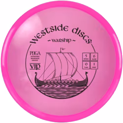 Westside Discs - VIP Warship Pink - Midrange - Discgolf