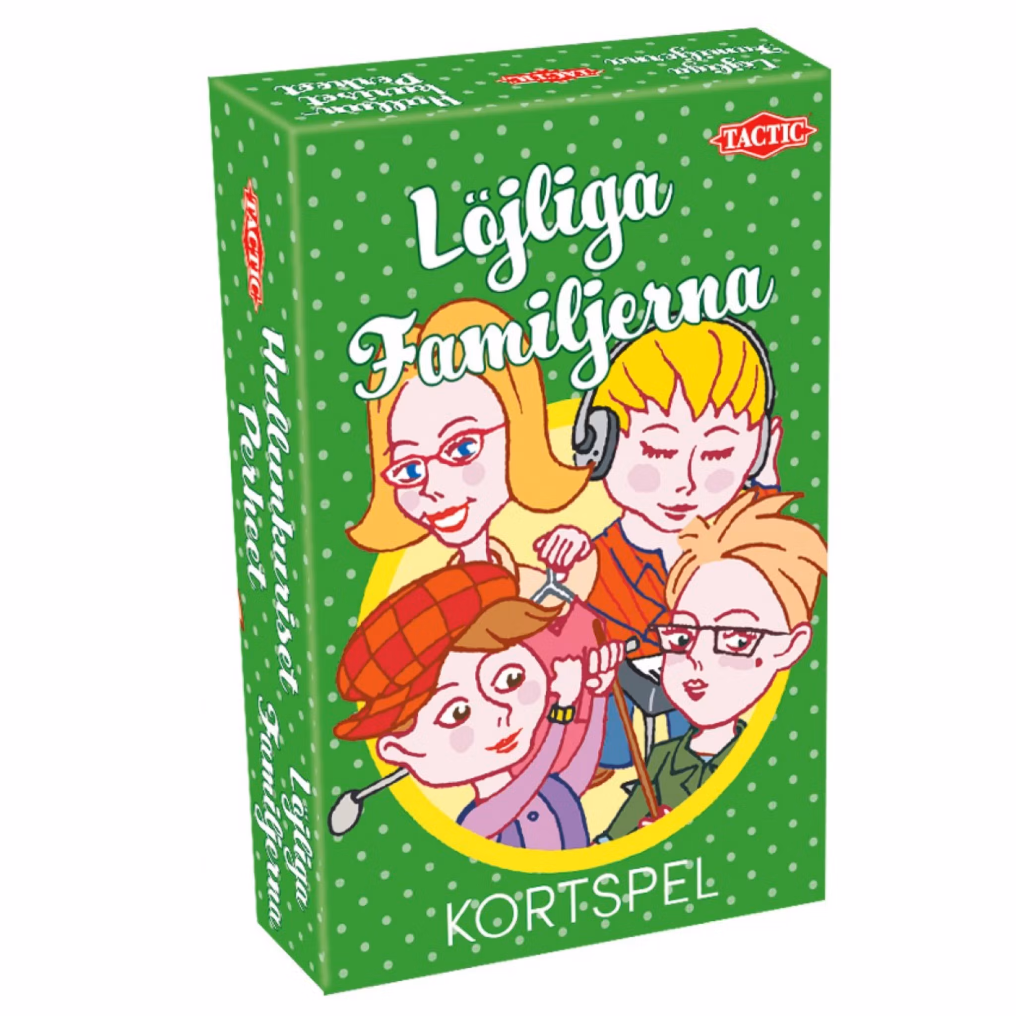 Klassiska kortspel - Löjliga Familjerna