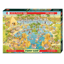 Heye - Nile Habitat - Marino Degano - 1000 Bitar pussel