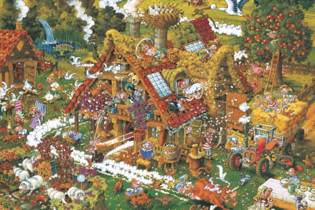 Heye - Funny Farm - Michael Ryba - 1000 Bitar pussel