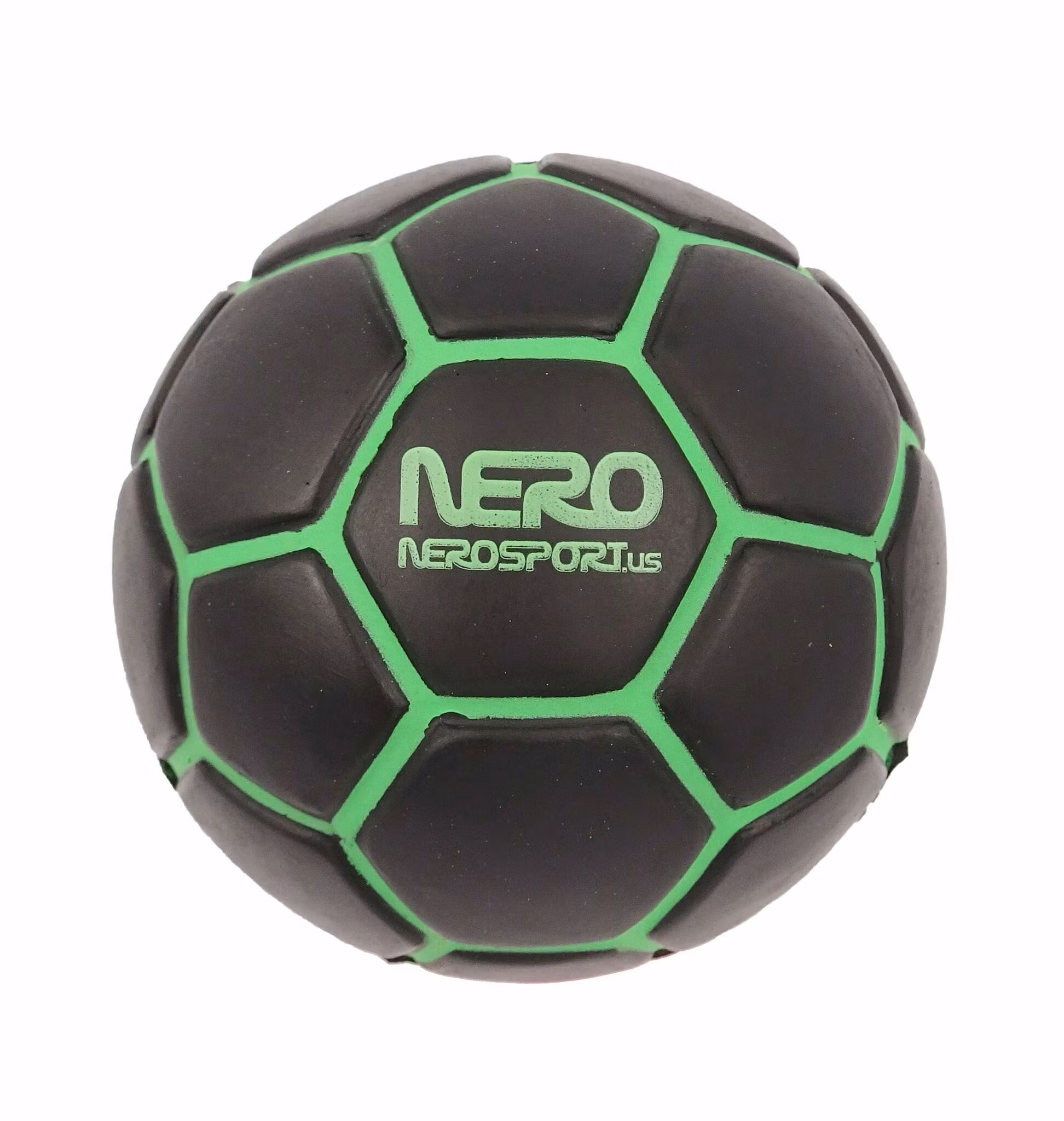 Nero Sport - Goal Black & Green - Studsboll - 6,8cm - Mjuk & lätt!