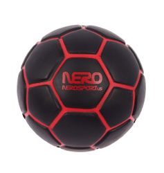 Nero Sport - Goal Black & Red - Studsboll - 6,8cm - Mjuk & lätt!