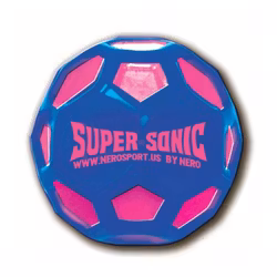 Nero Sport - Super Sonic Blue & Pink - Studsboll - 5cm - Oberäknelig studs - Mjuk & lätt!