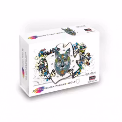Pussel – Rainbowooden Puzzles | Wolf