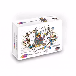 Pussel – Rainbowooden Puzzles | Cat