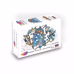 Pussel – Rainbowooden Puzzles | Jellyfish