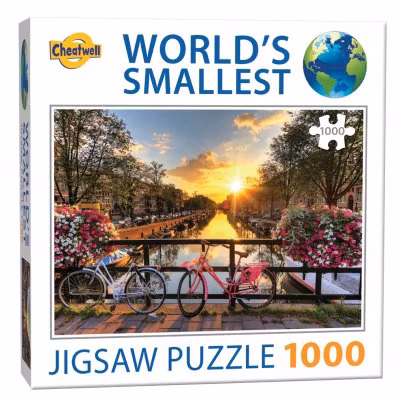 Cheatwell – Amsterdam, The Netherlands | pussel 1000 bitar | Mini pussel