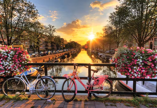 Cheatwell – Amsterdam, The Netherlands | pussel 1000 bitar | Mini pussel