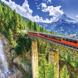Cheatwell - Matterhorn, Schweiz - Pussel 1000 bitar - Mini pussel