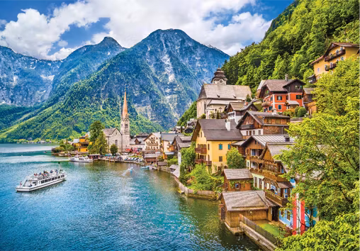 Cheatwell - Hallstatt, Österrike - Pussel 1000 bitar - Mini pussel